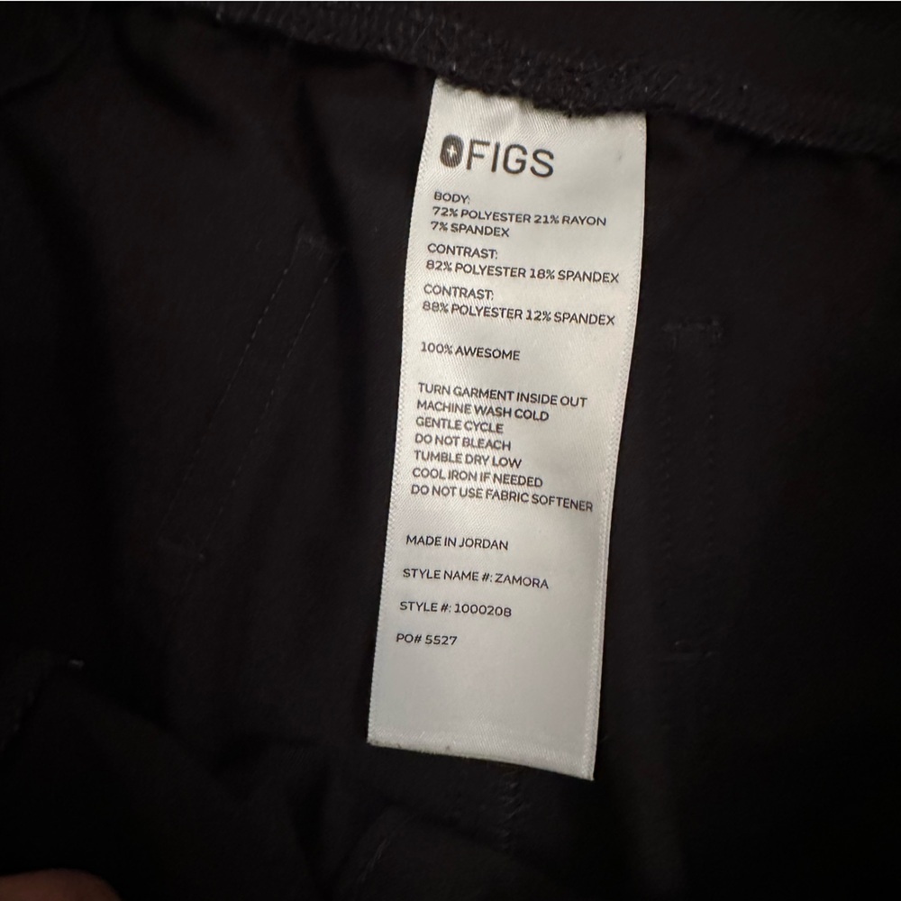Figs Zamora Jogger Scrub Pants 1000208 Women’s S/T (n3) - Picture 5 of 12